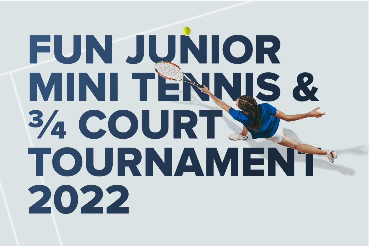 Fun Junior Mini Tennis & 3/4 Court Tournament 2022 The American Club