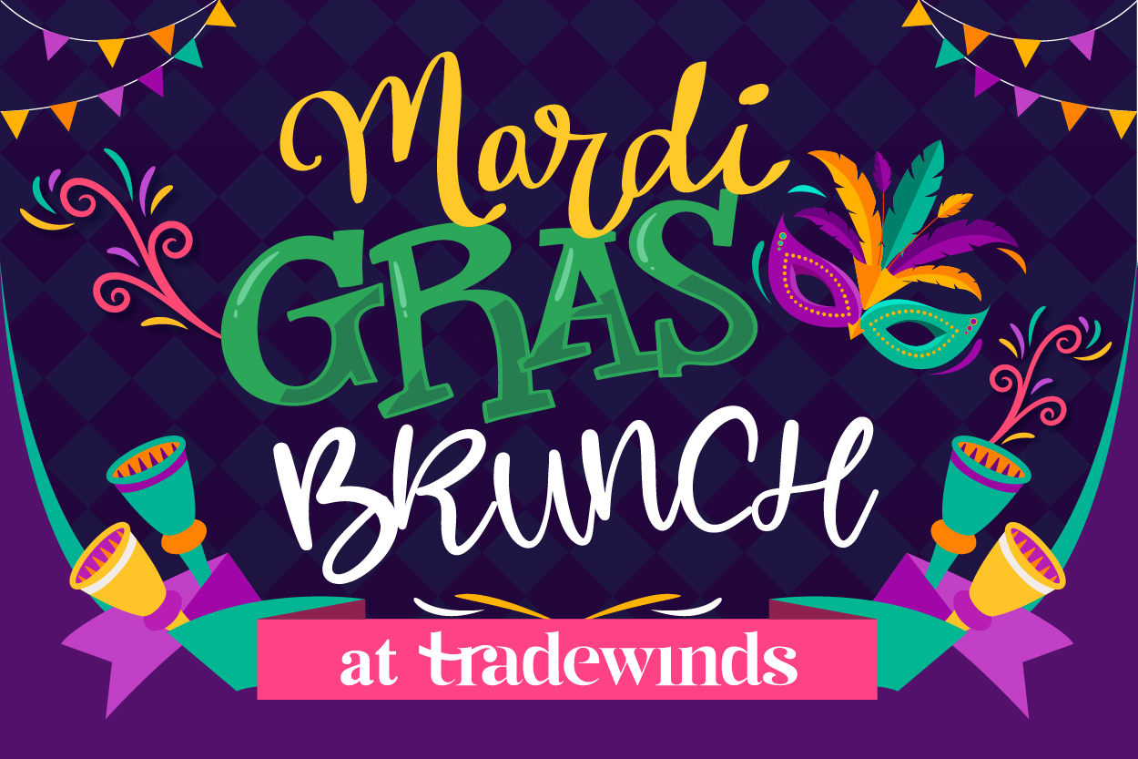 mardi gras brunch menu