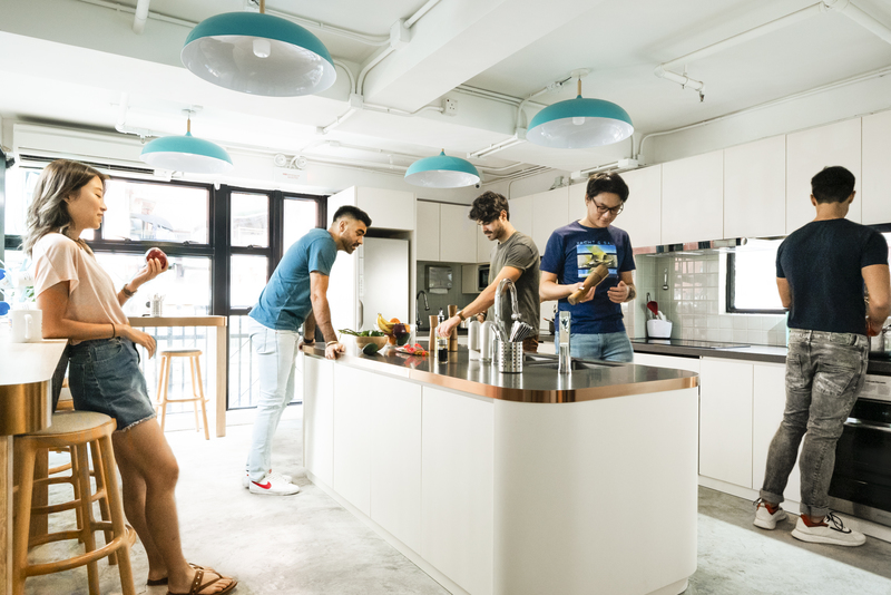 Co-living spaces in Singapore